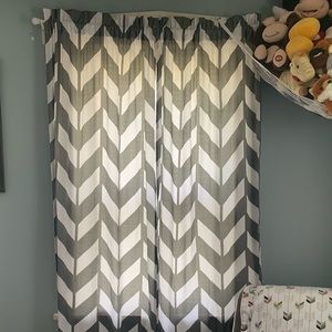Chevron Curtians